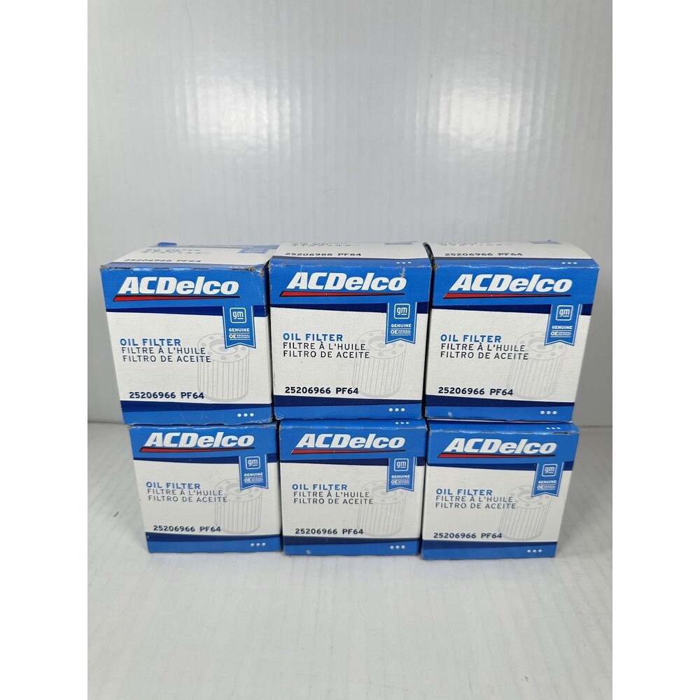 ACDelco Oil Filter GM Original Equipment PF64 (6 Pack) Ready To Ship